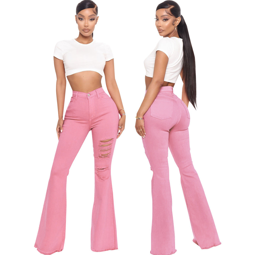 Fashion All-match Trend Personality Hole