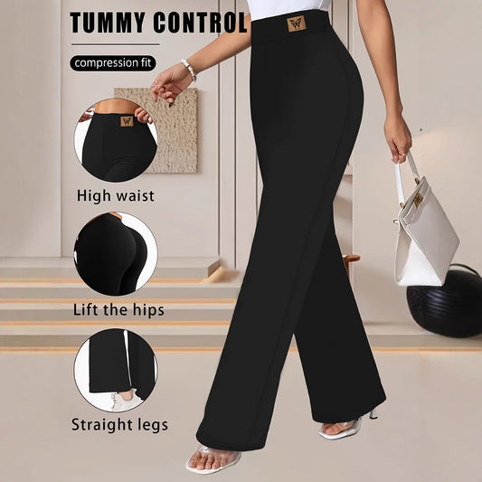 Winter High Waisted Fleece Lined Thermal Leggings