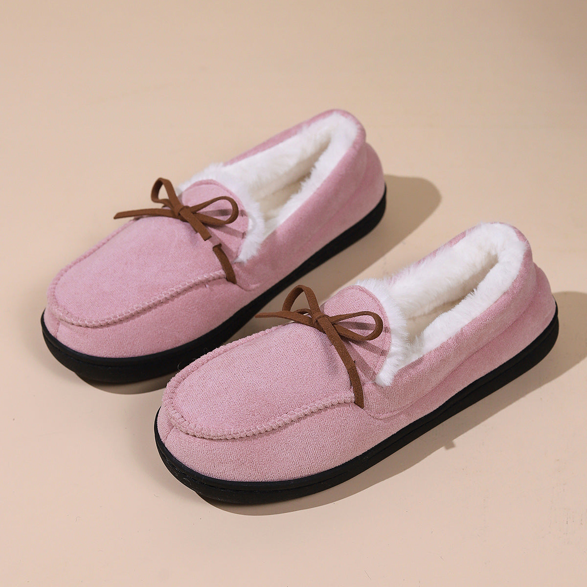 Home Cotton Shoes Autumn And Winter Warm Leisure Gommino