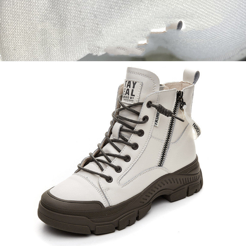 All-match Casual Single Lining Women's Short Boots Women's Shoes