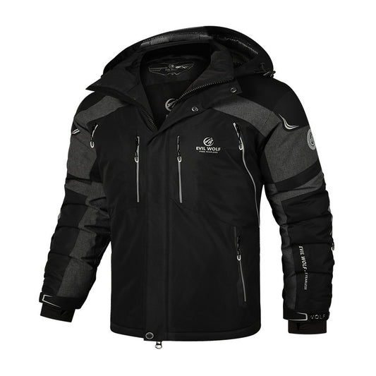 Men's Casual Thermal Removable Outdoor Cotton Clothes