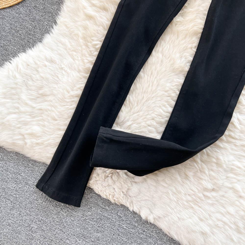 High Waist Small Feet Elastic Slim Fit Everything With Leggings