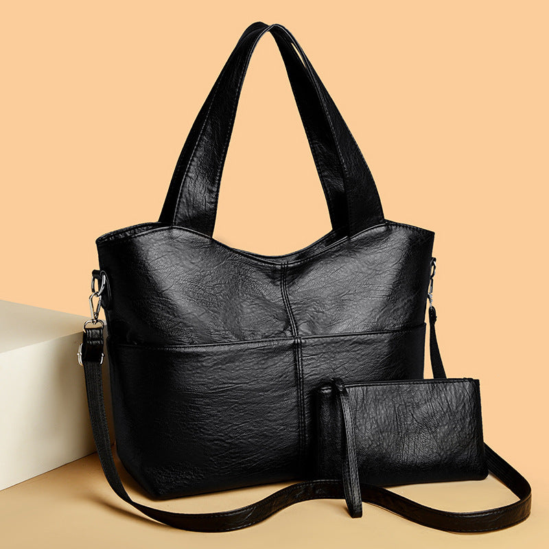 Womens Stylish Minimalist Retro Crossbody Bag Set