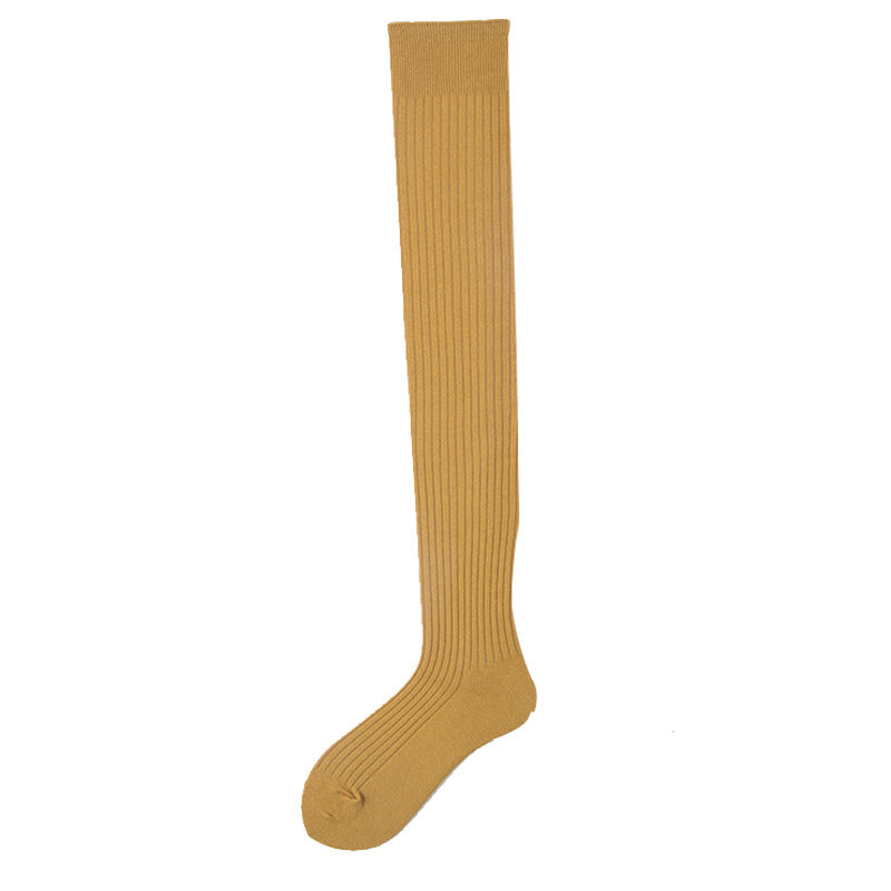 Winter Wide Drawstring Micro-compression Calf Socks Cotton