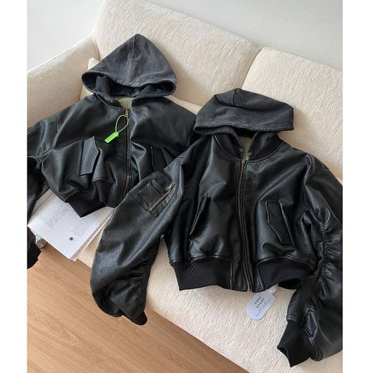 Autumn And Winter Korean Retro Short Jacket