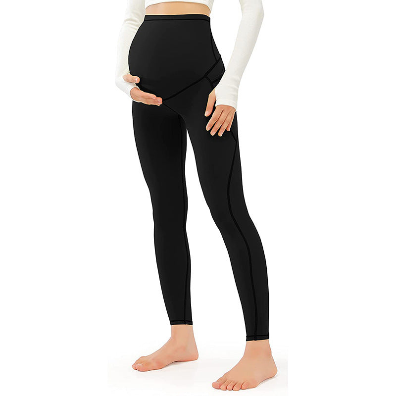 Belt Maternity Yoga Maternity Pants  Abdominal