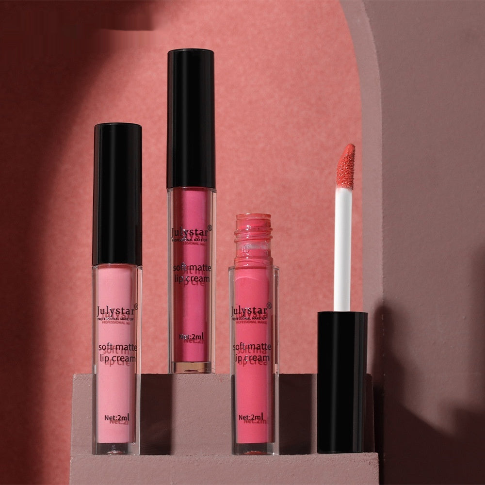 Christmas Makeup Does Not Fade Nonstick Cup Matte Finish Lip Lacquer