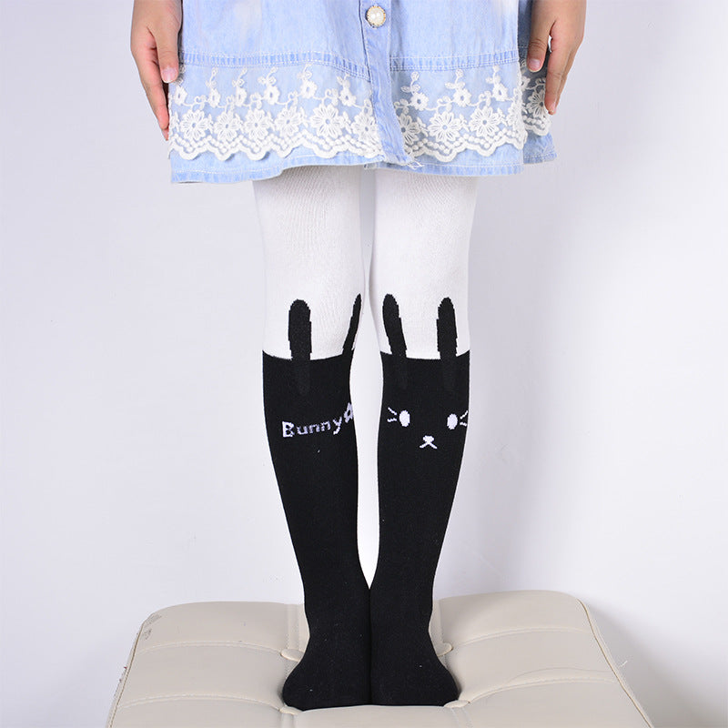 Cute Cartoon Fake High Tights