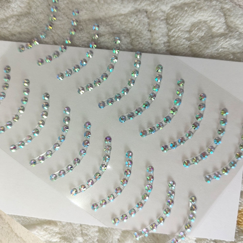 Comes With Sticky Pearl Stick-on Crystals Transparent Photo Shoot