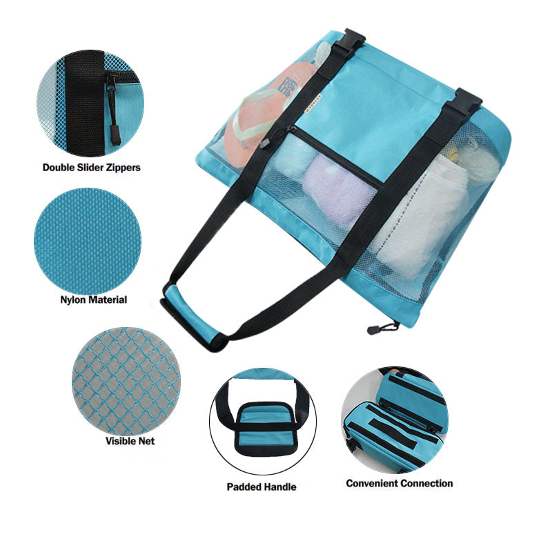Manufacturer Custom Two-in-one Detachable Ladies Travel Beach Bag