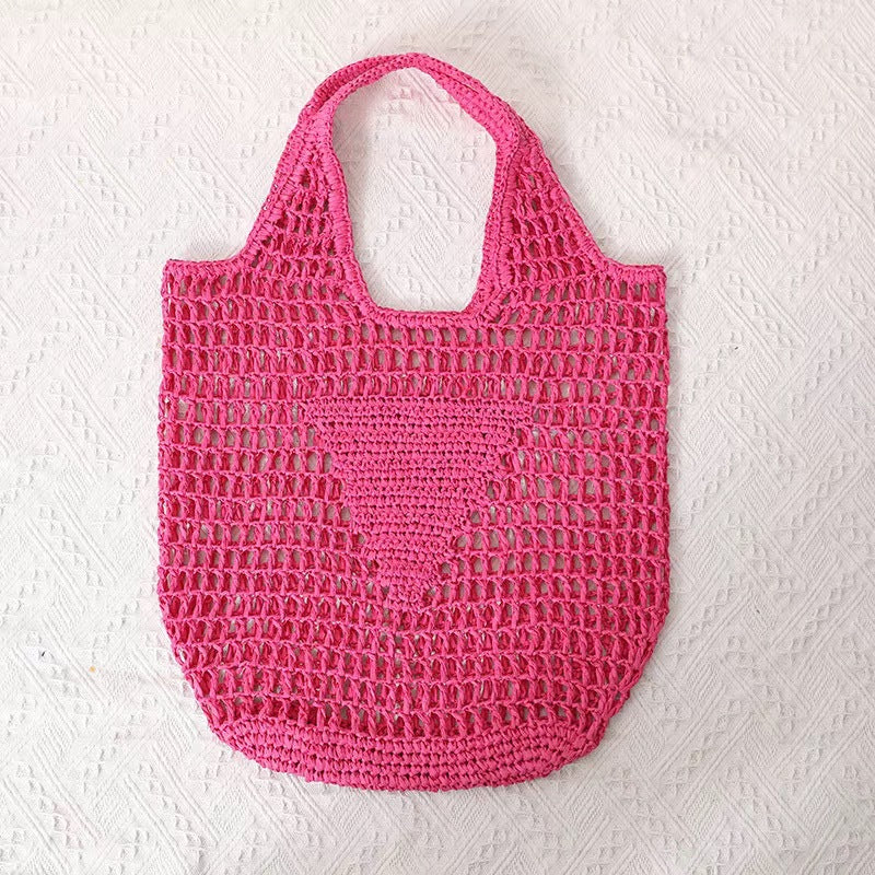 Retro Popular Large Capacity Hollow Handbag