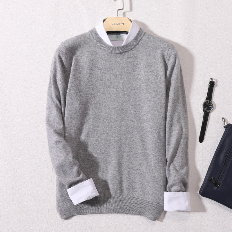 Pullover Round Neck Casual Sweater Top