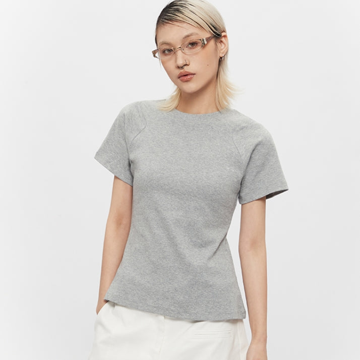 Summer Solid Color Small New Short Sleeve