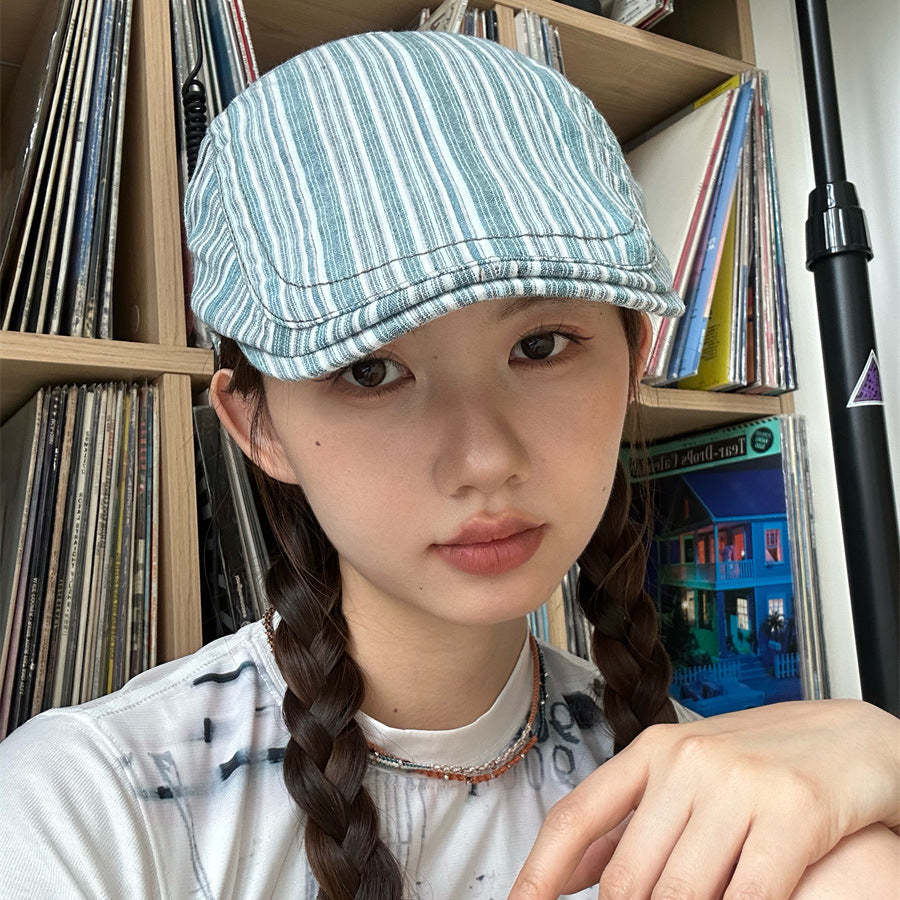 Japanese-style Retro Lightweight Advance Hats Big Head Circumference