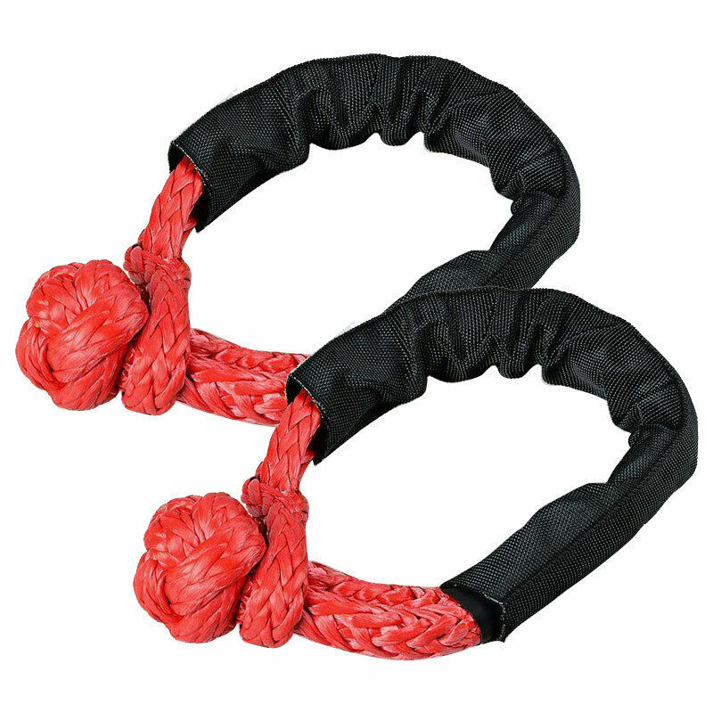 Soft Shackle Rope Synthetic Trailer Recycling Belt Winch Rope Tow