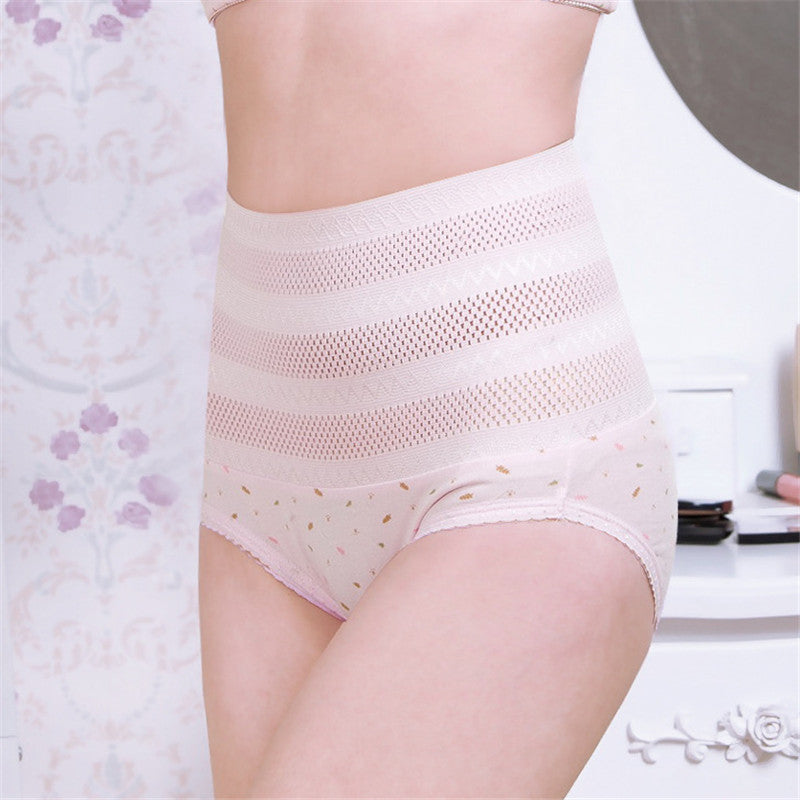 Postpartum panties for elastic shaping
