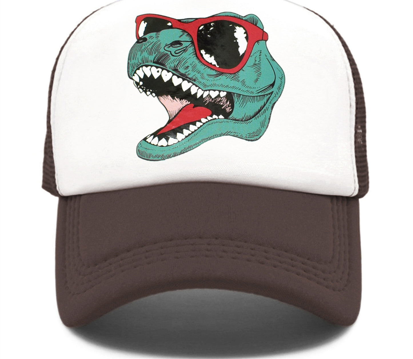Statement Dinosaur Print Soft Top Cap