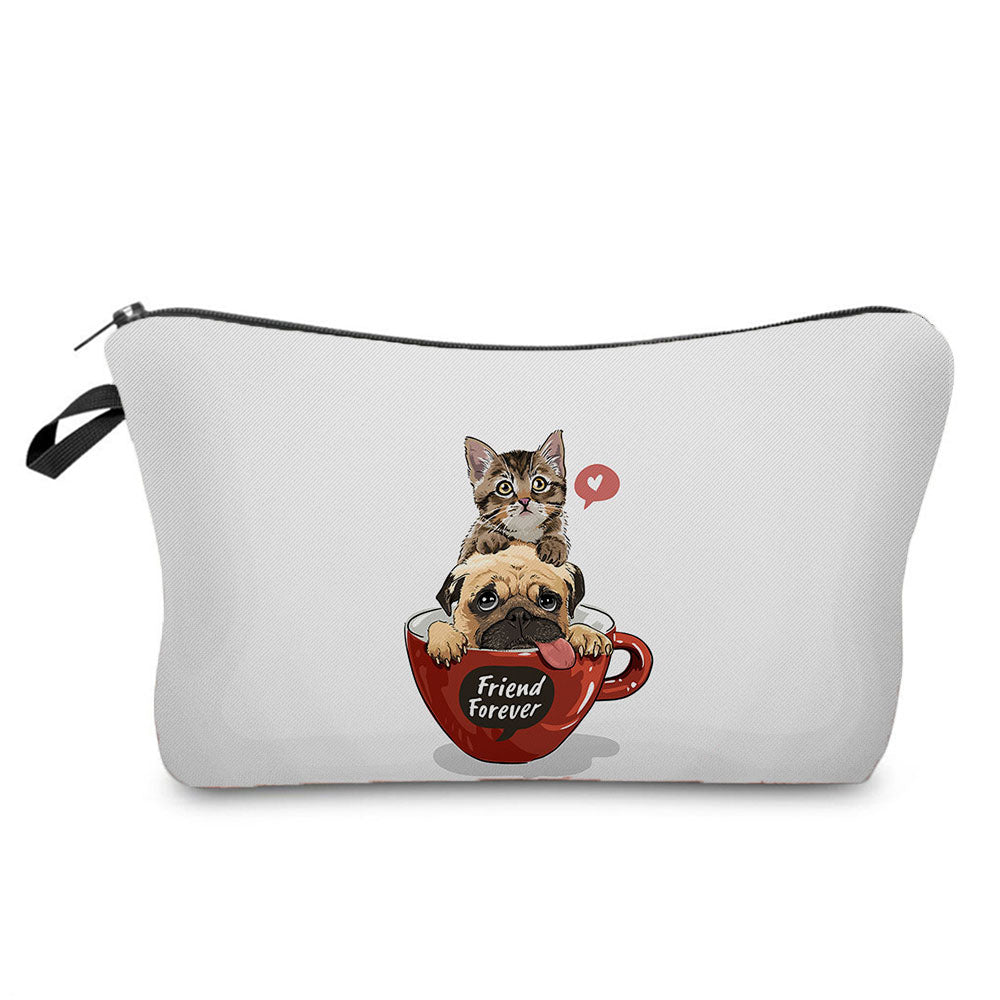 Creative Printing Portable Travel Wash Bag Large Capacity