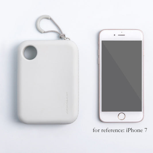 Xiaomi Mijia Silicone Portable Zippered Storage Pouch Bag Handbag Wallet Lightweight w/ Hand Strap
