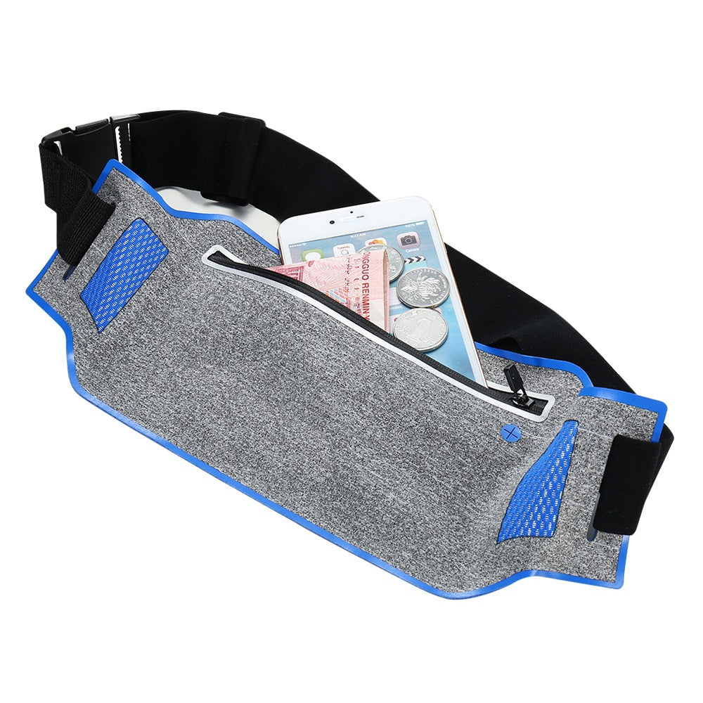 Ultra-thin outdoor sports belt bag