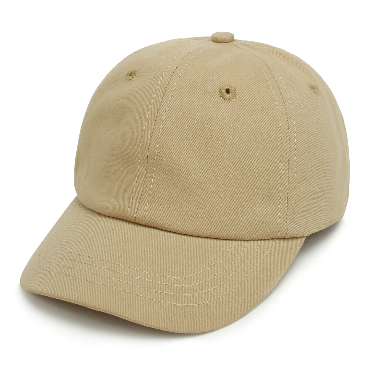 Children's Outdoor Leisure All-match Solid Color Curved Brim Sun Hat