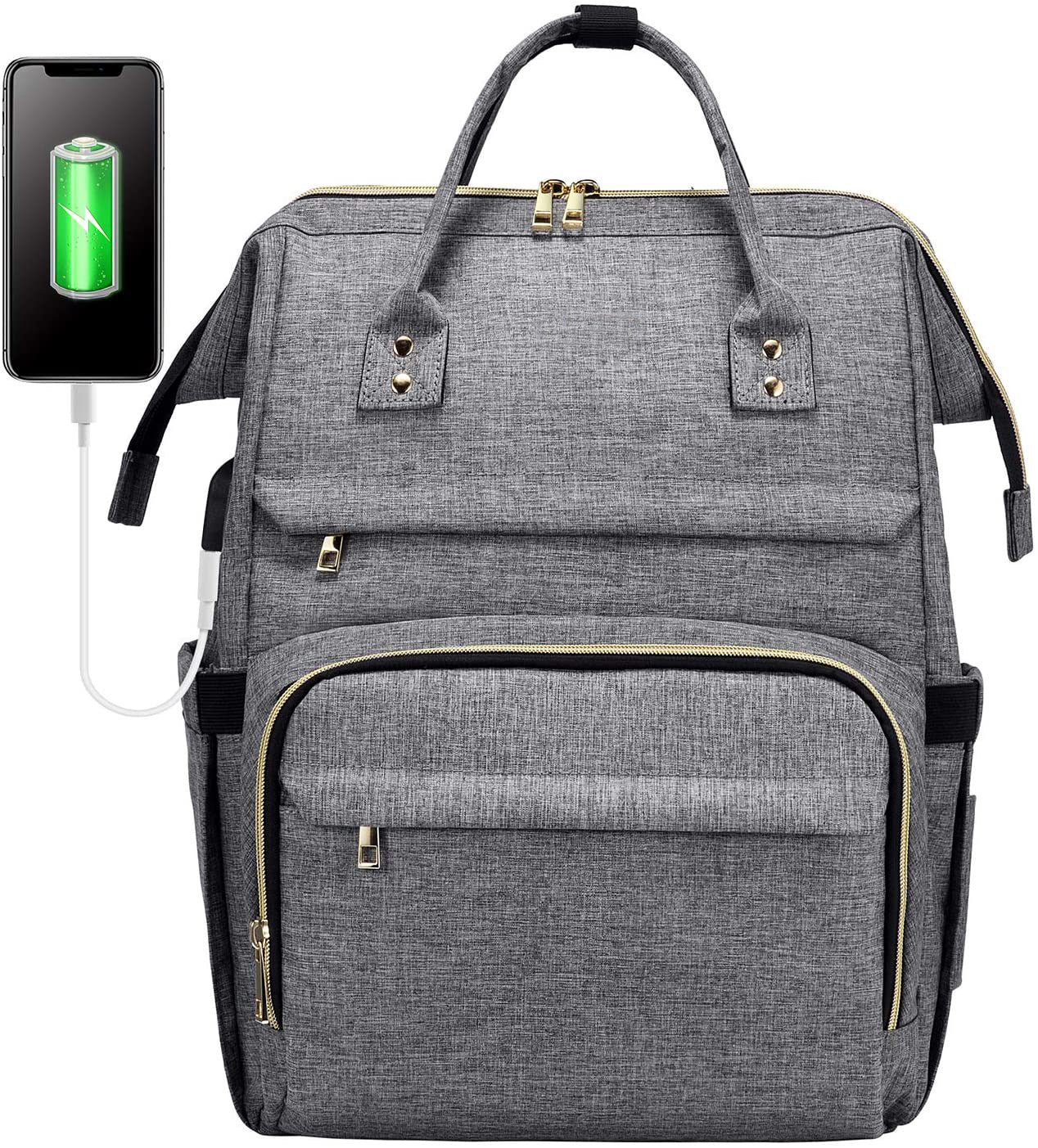 Men's And Women's Business Backpack Multi-function Large-capacity Bag