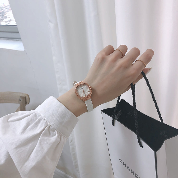 Watch with small dial