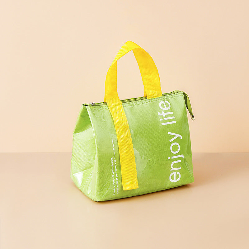 Thickened French-style Maillard Student Lunch Bag For Work And Commuting Keeps Food Warm