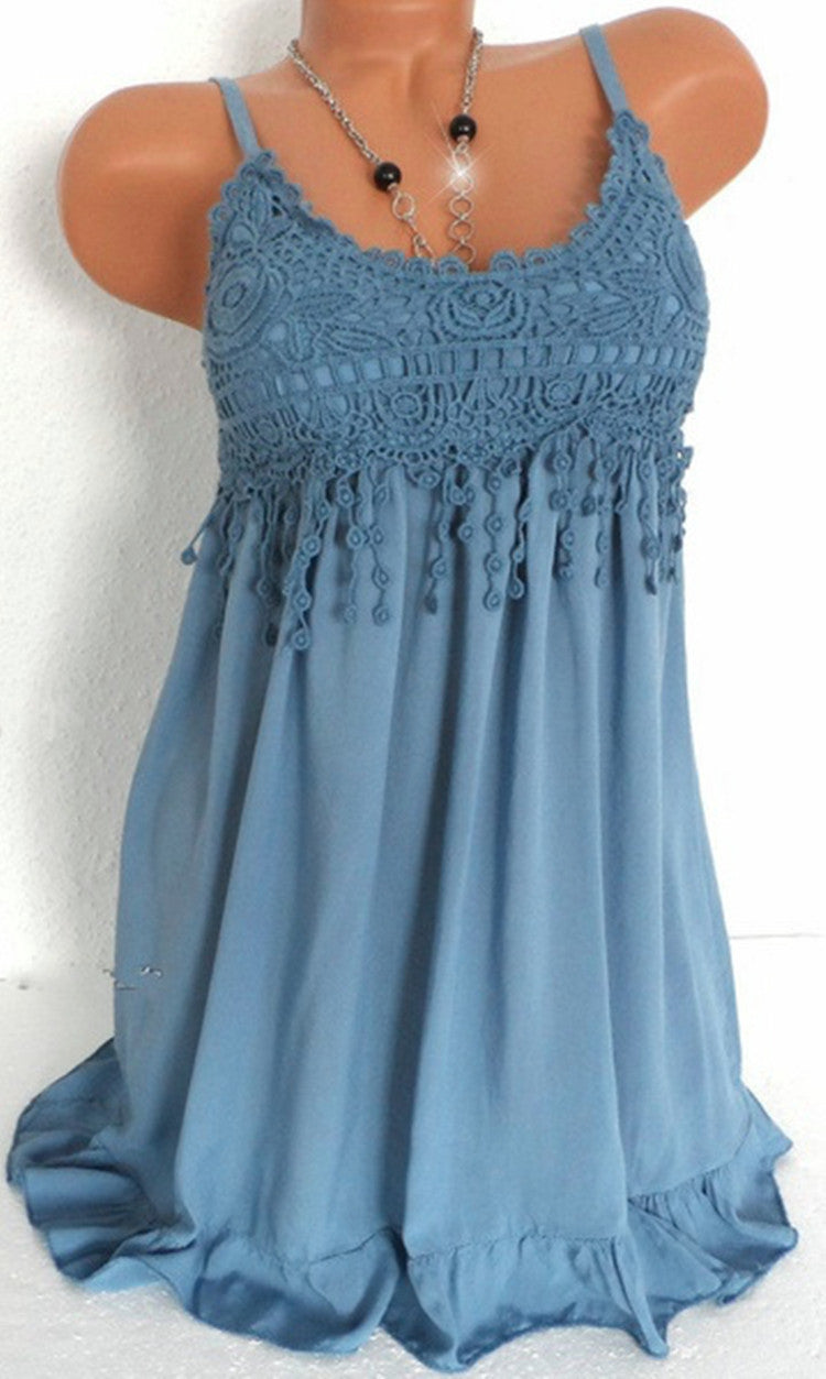 Lace Suspender Dress For Women In Seven Colors