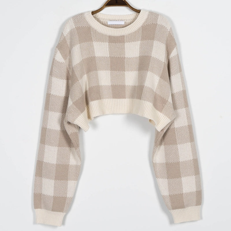 Women's Early Autumn Short And Thin Sweater