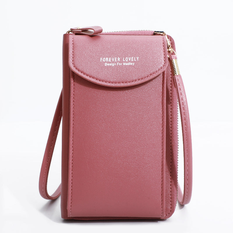 Large Capacity Multifunctional Solid Color Fashionable Simple One Shoulder Bag
