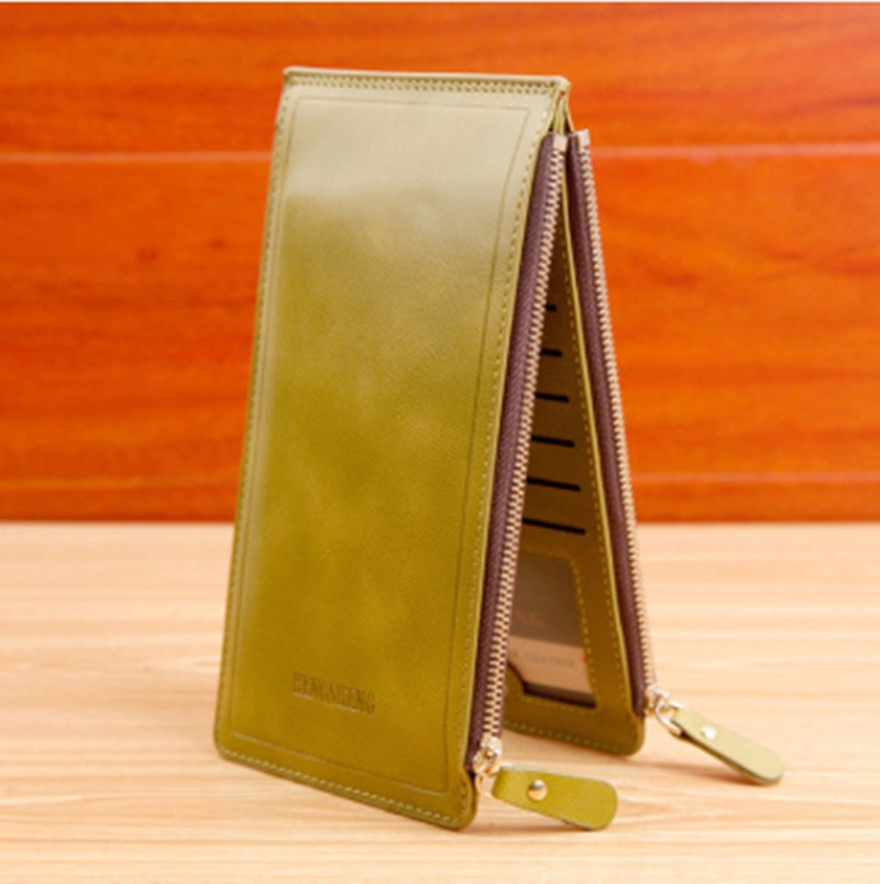 Multi - clip Wallet Female Ultra-thin Card Sleeve
