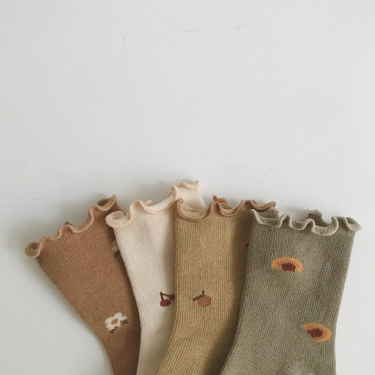 With Wooden Ears Children's Socks Baby Non-slip