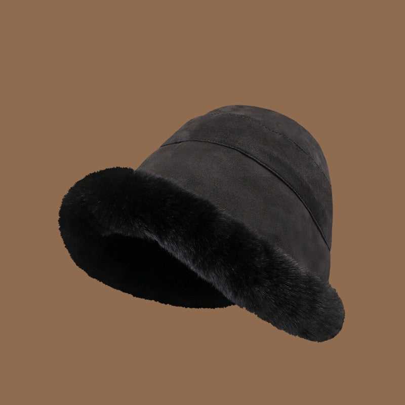 Plush Fisherman Hat For Warmth And Ear Protection In Winter