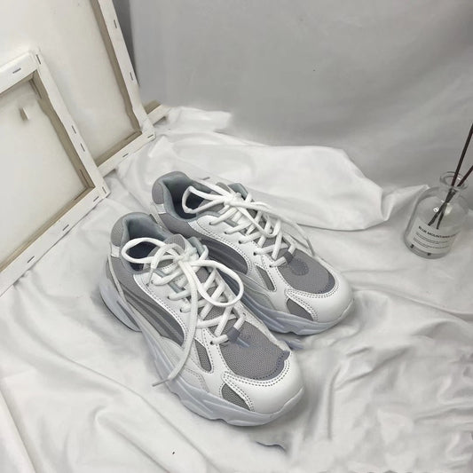 Super Fire Student Daddy Shoes Hong Kong Style BF Women's Shoes
