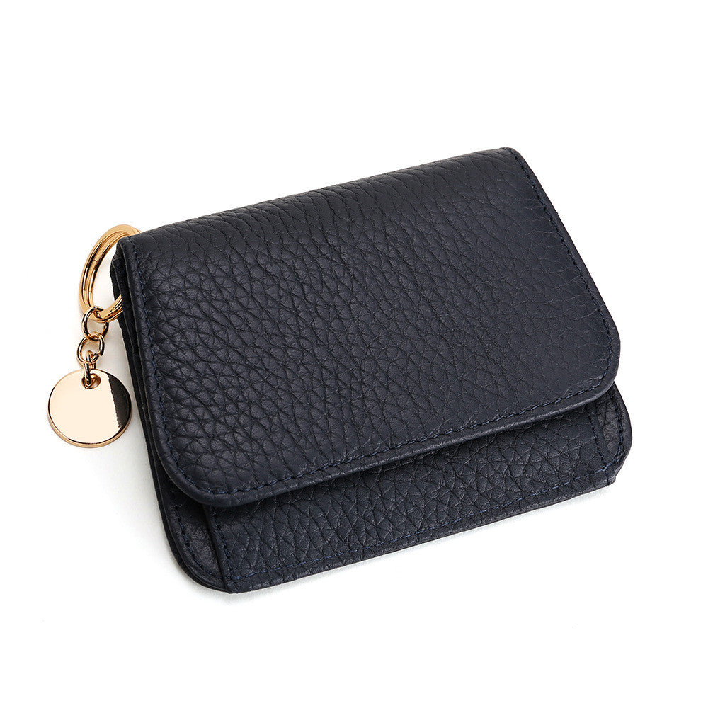 Solid Color Women's Fashion Zipper Coin Purse