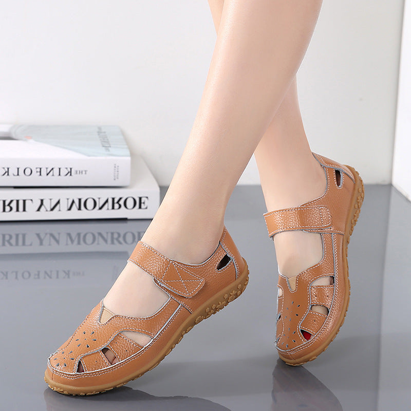 Women's Large Size Hollowed Out Breathable Shoes