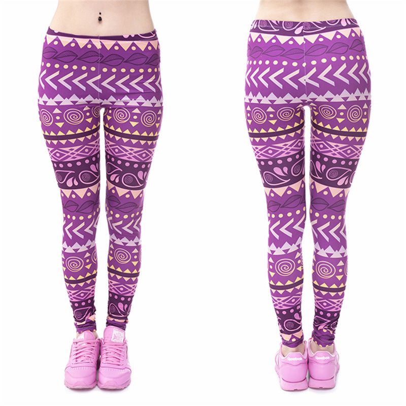 High Waist Sports Yoga Big Leggings Female