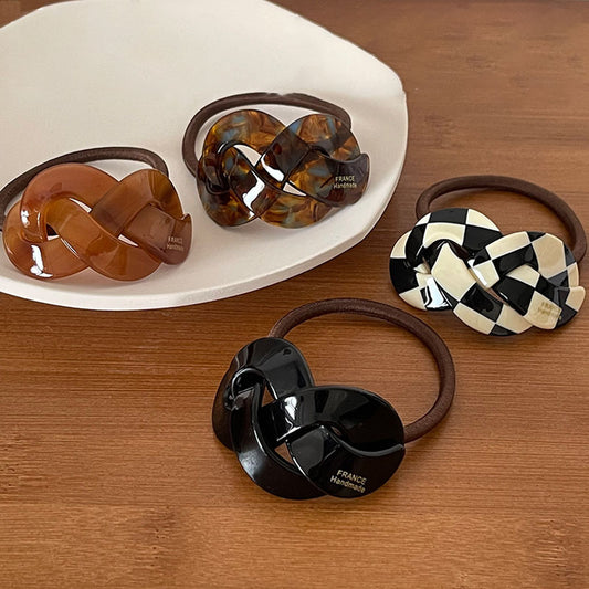 Women's Acetate Hair Ring Hair Rope