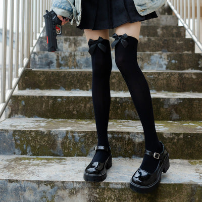 Japanese Girl's Calf Socks Middle Tube