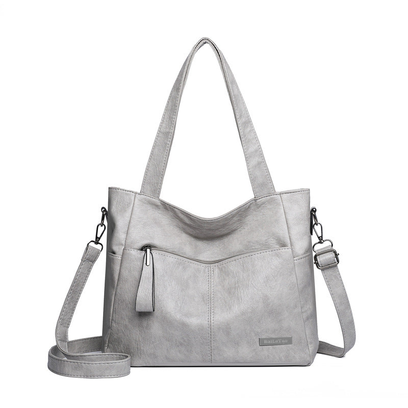 Retro Popular Large Capacity Underarm Shoulder Bag Versatile Handbag