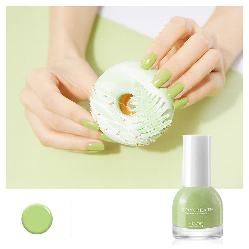 Nail Polish Female Long-lasting Tear-free Baking Free Transparent Net Red Summer Nail Polish