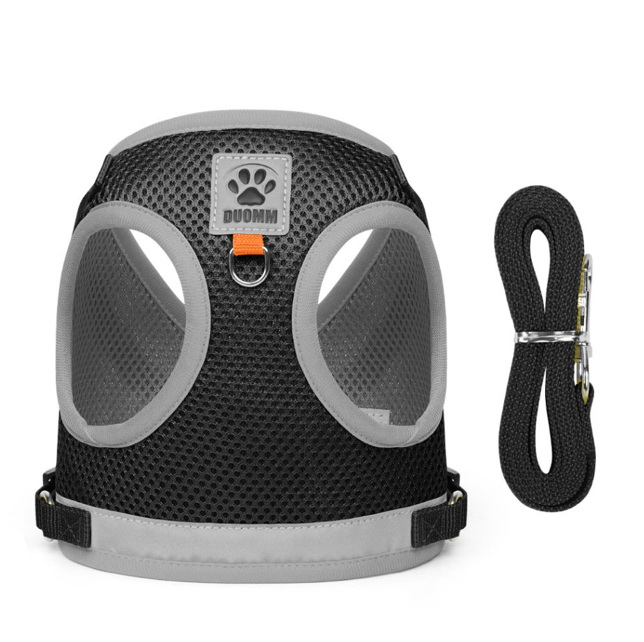 Vest Type Dog Leash Reflective Breathable