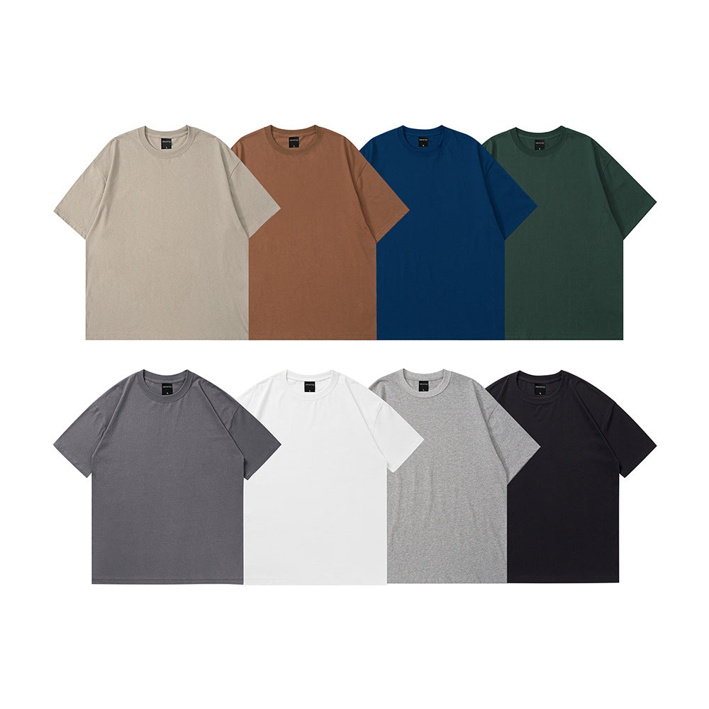 Solid Color BASIC Oversize Cotton T-shirt