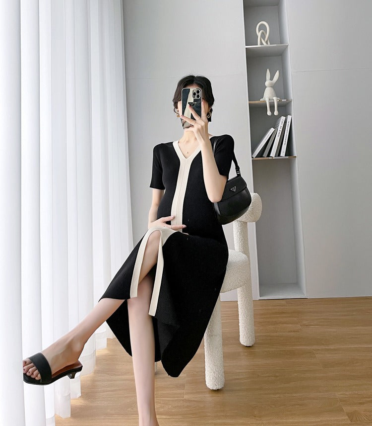 Slim Fit And Slim Knit High Stretch Dress