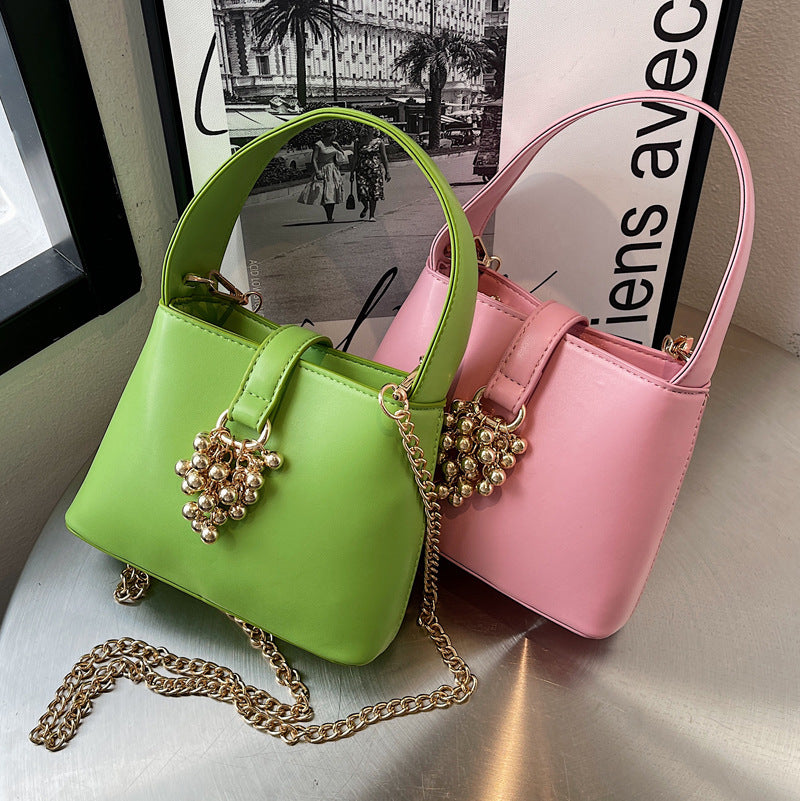 Portable Bucket Bag All-match This Year's Popular Messenger