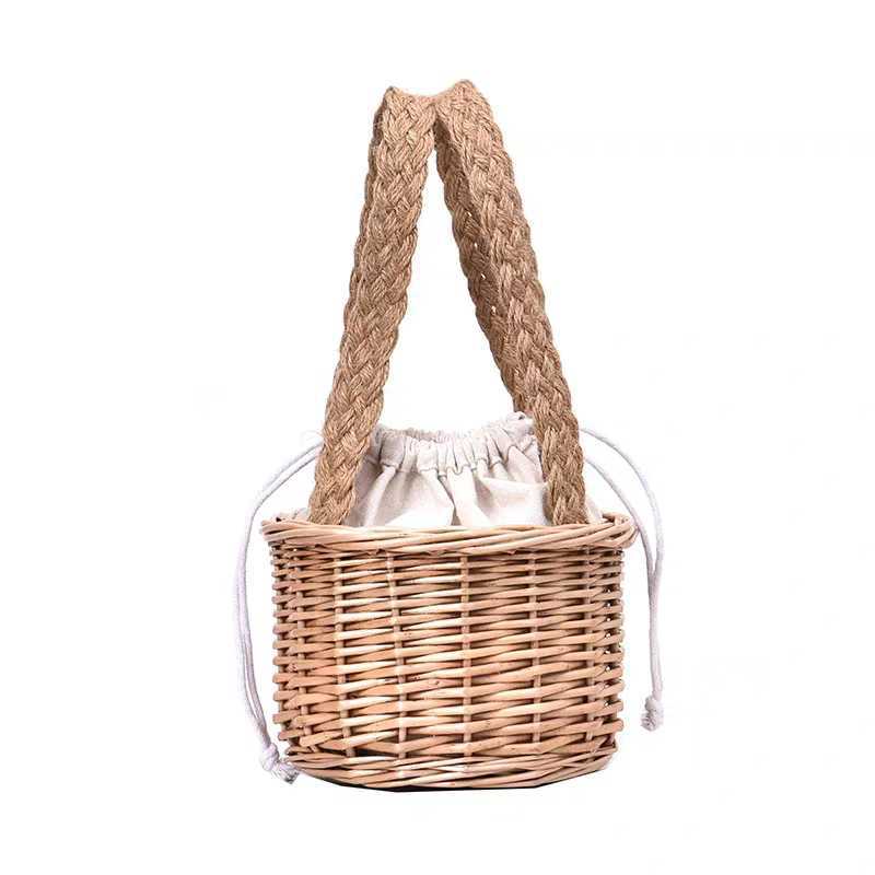 Summer Mini Rattan Bag Leisure Seaside Holiday