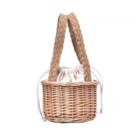Summer Mini Rattan Bag Leisure Seaside Holiday