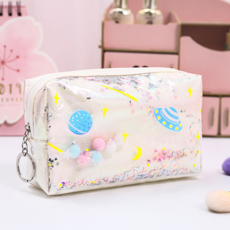 Makeup Bag Quicksand Coin Purse Storage Bag