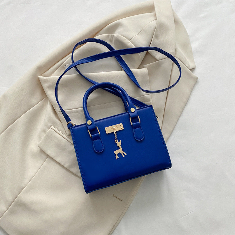 Women's Fashion Small Solid Color Square Bag